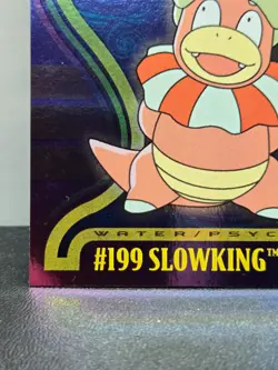 Topps Pokemon Slowking #199 TV Animation Foil Card 2001 Vintage LP - Image 5