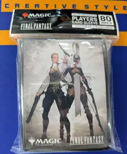 "Magic: The Gathering--FINAL FANTASY" Player's Card Sleeve MFS-52 Borderless - Image 1