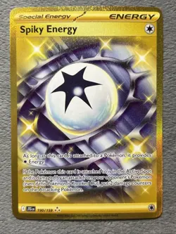 Spiky Energy 190/159 Pokemon Card Journey Together Hyper Rare NM - Image 1