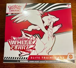 Pokemon TCG Scarlet & Violet White Flare Elite Trainer Box ETB Sealed English - Image 1