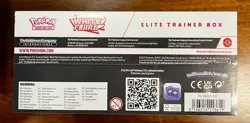 Pokemon TCG Scarlet & Violet White Flare Elite Trainer Box ETB Sealed English - Image 2