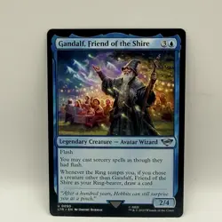MTG LOTR Fellowship of the Rings Lot (9x) Frodo Gandalf Legolas Gimli Samwise NM - Image 2