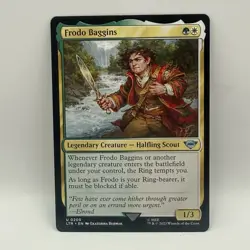 MTG LOTR Fellowship of the Rings Lot (9x) Frodo Gandalf Legolas Gimli Samwise NM - Image 4