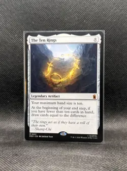 The Ten Rings Marvel Super Heroes Regular Mythic MTG Near Mint - Image 1