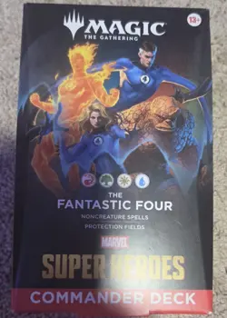 Marvel Super Heroes Commander Deck - The Fantastic Four - MTG Sealed - Image 1