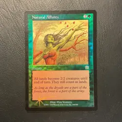 Wizards of the Coast Natural Affinity Green Instant Foil Eng #260/350 - Image 1
