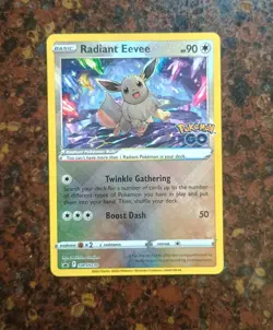 Radiant Eevee SWSH230 Sword & Shield Promo Cards Pokemon Tcg Nm-M Condition - Image 1