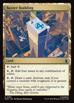 Baxter Building - 261 - Foil - MSH - NM - MTG Magic the Gathering - Image 1