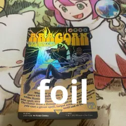 MTG Borderless foil Aragorn, the U - Image 1