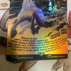 MTG Borderless foil Aragorn, the U - Image 3