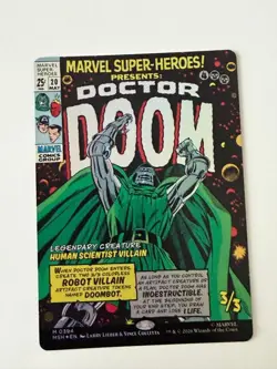 MTG Doctor Doom Classic Comics foil - Image 1
