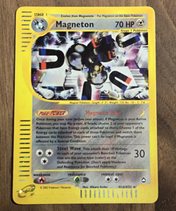 Magneton H16/H32 Aquapolis Holo Rare Stage 1 70 HP English 2002 - Image 1