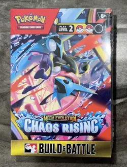 Pokemon Chaos Rising Booster Bundle Build & Battle NEW SEALED (6 Booster Packs) - Image 1