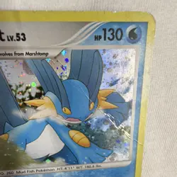 DAMAGED Pokemon card holo lot Ampharos Delta Species, Swampert & Pidgeot DAMAGED - Image 3