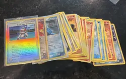 Pokemon Cards TCG Team Magma vs Team Aqua Lot 32 Cards Common Uncommon Holo LP - Image 1
