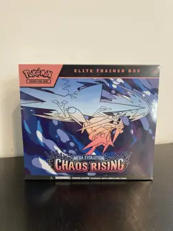 Pokemon Chaos Rising Elite Trainer Box Sealed New - Image 1