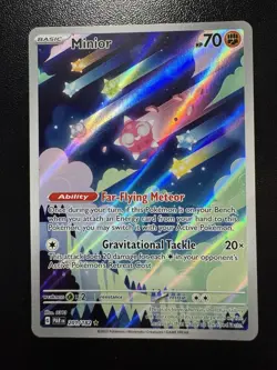 Pokemon TCG Minior Illustration Rare S&V Paradox Rift 201/182 Near Mint - Image 1