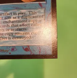Copy Artifact - (CE) Collectors Edition - Magic the Gathering card - MTG - Image 4