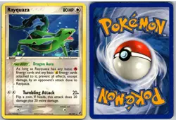 Rayquaza 22/107 Rare Deoxys Pokemon - Image 3