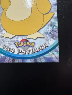 1999 Topps Pokemon TV Animation Series 1 - Psyduck #54 - Black Logo NM - Image 5