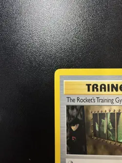 The Rocket's Training Gym 104/132 Rare Gym Heroes Pokemon Unlimited (NM-) - Image 3