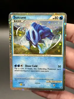 Pokemon TCG Suicune HGSS21 Black Star Promo Near Mint VINTAGE FAST SHIP READ - Image 1
