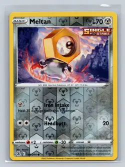 Pokemon TCG - Fusion Strike - Meltan - 188/264 - Reverse Holo - Image 3