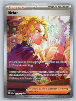 Briar 171/142 Special Illustration Rare Stellar Crown Pokemon Holo Near Mint - Image 1