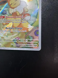 Pokemon TCG Eevee 173 Black star Promo Prismatic Evolutions (NM-) - Image 5