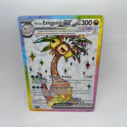 Alolan Exeggutor ex 225/191 Ultra Rare Surging Sparks Pokemon Holo Near Mint - Image 1