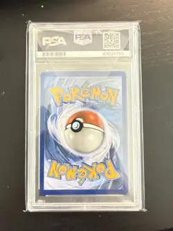 2016 Pokemon TCG Evolutions Charizard 11/108 Reverse Holo PSA 9 *Cracked Slab* - Image 2