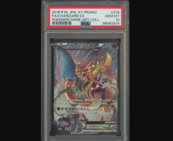 2016 Pokemon JPN XY Promo Game Art Coll #276 Charizard Ex FA PSA 10 GEM MINT - Image 1