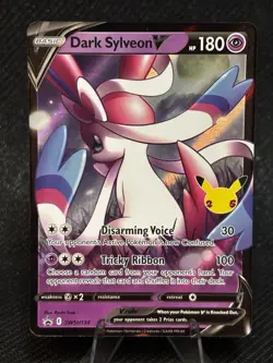 The Pokemon Company Dark Sylveon V SWSH134 Sword & Shield Promo Holo ENG 180HP - Image 1