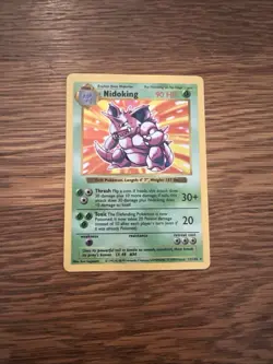 Pokemon Nidoking Holo Base Set 1999 11/102 - Image 1