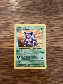 Pokemon Nidoking Holo Base Set 1999 11/102 - Image 3