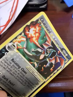 Pokemon Charizard Star 100/101 Dragon Frontiers Delta Species Holo English - Image 3
