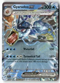Gyarados ex 045/198 Double Rare Scarlet & Violet Pokemon Near Mint - Image 1