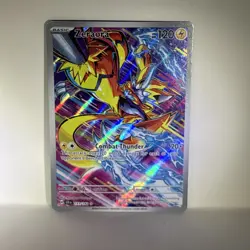 Pokemon TCG Zeraora IR 151/142 Sv07 Stellar Crown Rare NM Illustration Rare - Image 1