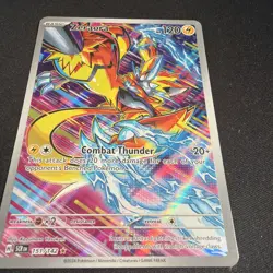 ZERAORA 151/142 FULL ART ILLUSTRATION RARE POKEMON TCG: SV07 - STELLAR CROWN NM - Image 3