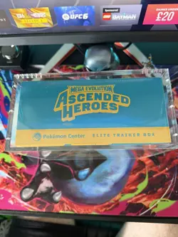 Pokemon Center Ascended Heroes PC ETB Elite Trainer Box - Sealed in Acrylic Case - Image 5