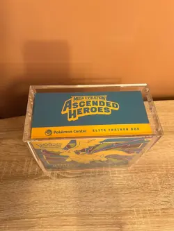 Pokemon Center Ascended Heroes PC ETB Elite Trainer Box - Sealed in Acrylic Case - Image 4