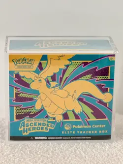 Pokemon Center Ascended Heroes PC ETB Elite Trainer Box - Sealed in Acrylic Case - Image 1