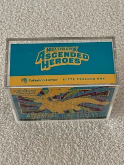 Pokemon Center Ascended Heroes PC ETB Elite Trainer Box - Sealed in Acrylic Case - Image 4
