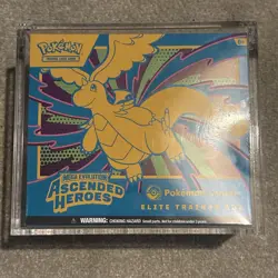 Pokemon Center Ascended Heroes PC ETB Elite Trainer Box - Sealed in Acrylic Case - Image 1