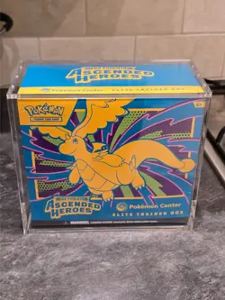 Pokemon Center Ascended Heroes PC ETB Elite Trainer Box - Sealed in Acrylic Case - Image 1