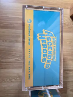 Pokemon Center Ascended Heroes PC ETB Elite Trainer Box - Sealed in Acrylic Case - Image 2