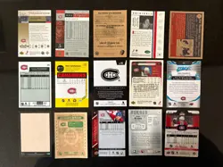 Lot of 15 MONTREAL CANADIENS Hockey Cards / COURNOYER, THEODORE, RICHARD ++ - Image 2