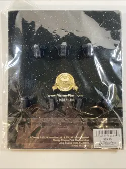 Disney Star Wars Heroes Vs. Villains 2013 Booster Pin Set Of 7 Has Guard! - Image 5