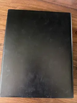 Black Side Loading 9 Page TCG Binder Card Holder Holds Approx 360 Cards - Image 4