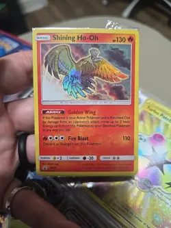 POKEMON Shining Ho-Oh SM70 Sun & Moon Black Star Promo Holo Sealed TCG Card - Image 1